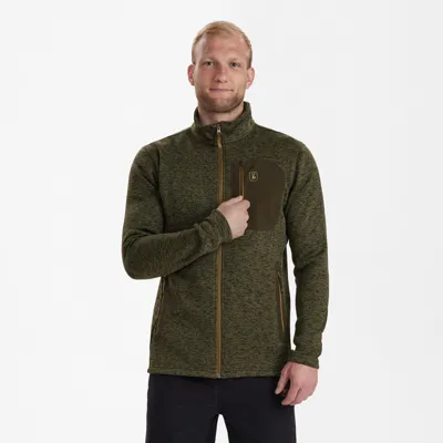 SAREK Strikjakke, Melange - Deerhunter