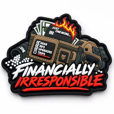 Financially Irresponsible PVC Patch - Hank Tactical