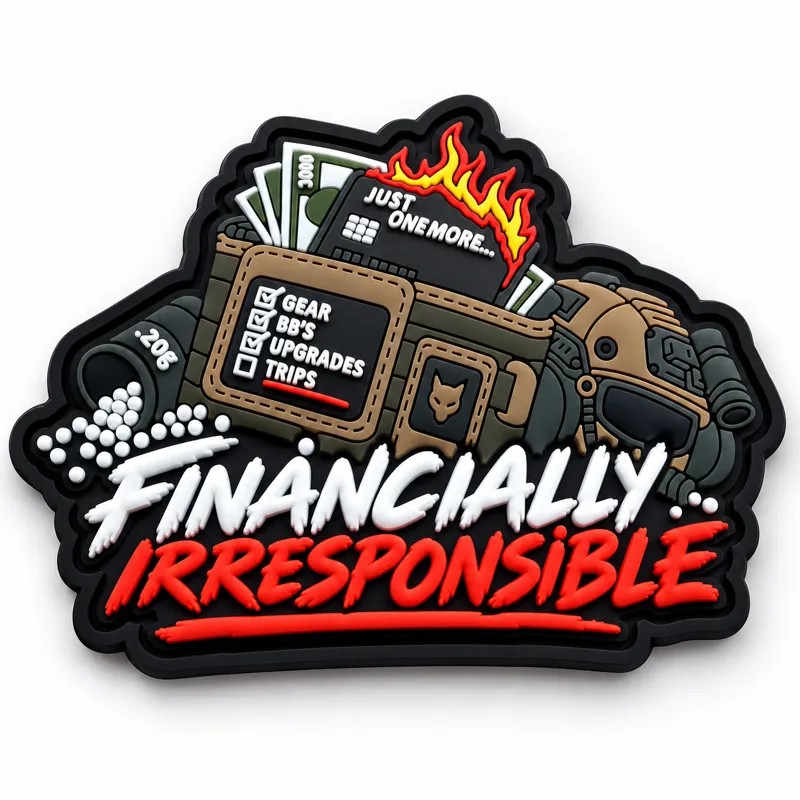 Hank Tactical Financially Irresponsible PVC Patch