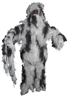 Ghillie Anti Fire Snow, Str. M/L - Mil-Tec