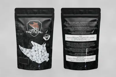 BBs, BIO, 0,40g, 1000 Stk, Hvid - Hank Tactical
