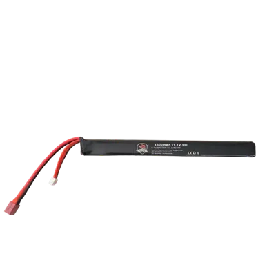 11,1V LIPO AK, 1300 mAh, Dean - Hank Tactical
