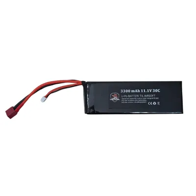 11,1V LIPO, 3300 mAh, Dean - Hank Tactical