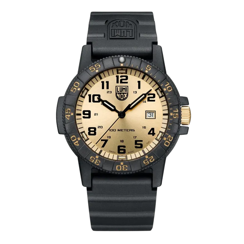 Luminox Leatherback Sea Turtle, Sort/Champagne