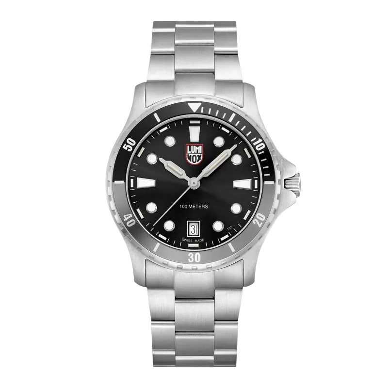 Luminox Nordic III SS, Sort