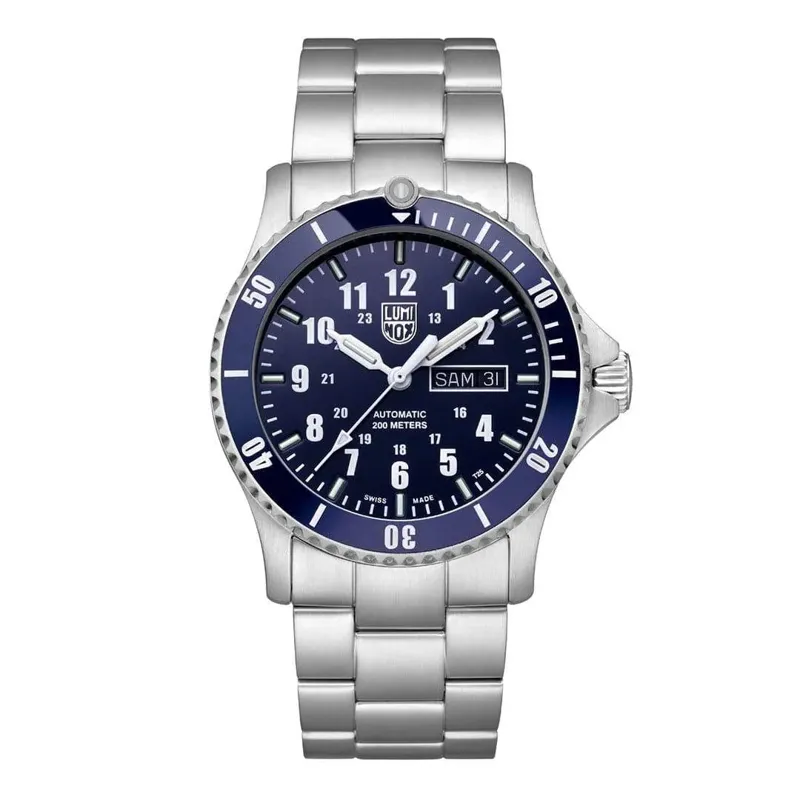 Luminox Sport Timer Automatic, Blå/Stål, 42 mm