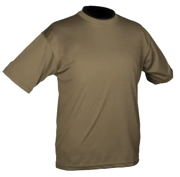 Mil-Tec Quick Dry T-Shirt, Sort
