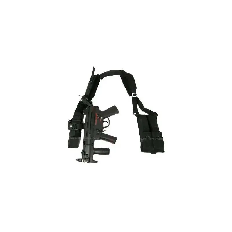 Sobaquera Subfusil Arnés MP5 · Negro