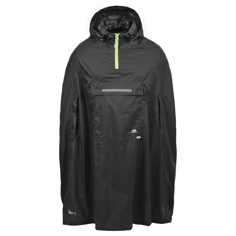 Trespass Qikpac Poncho, Sort