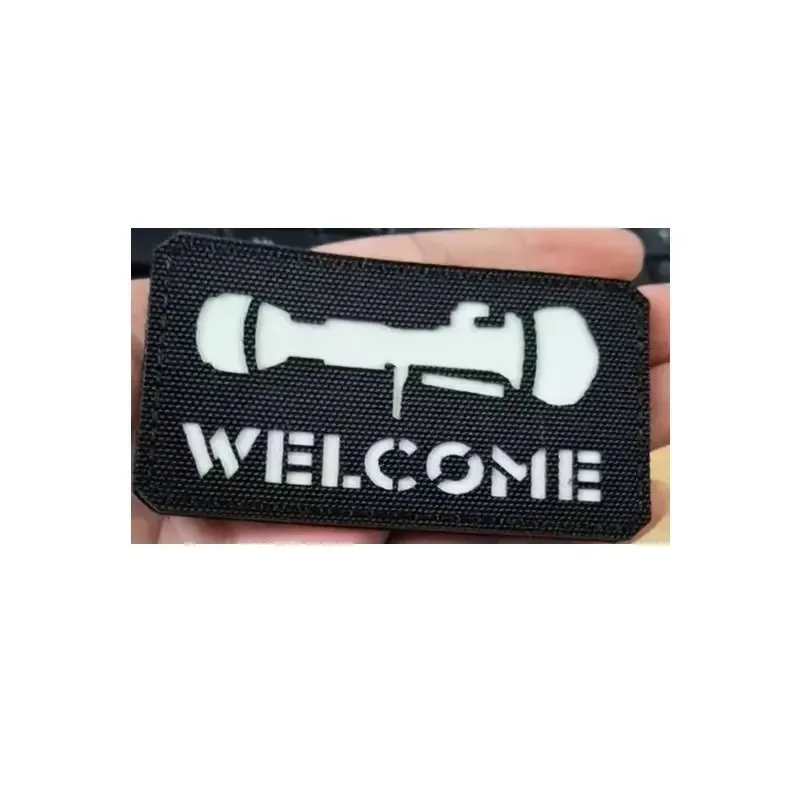 Velcro Fluorescente Welcome