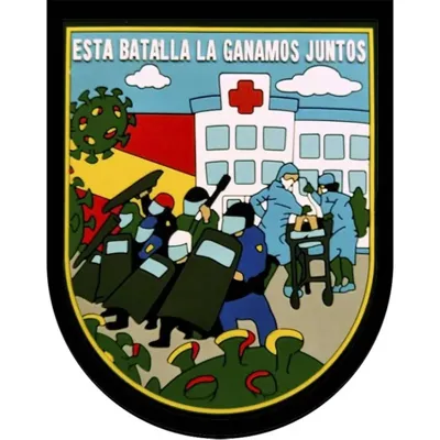 Escudo Esta Batalla la Ganamos Juntos