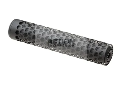 T10 Hive Sound Suppressor, 255mm X 49 MM - 14mm CCW, Sort - Action Army