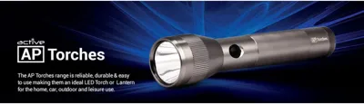 Active Pro Lommelygte 500 Lumen I Aluminium - AP Torches