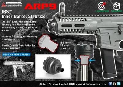 G&g ARP9 & ARP556 IBS Inderløb Løbsstabilisator - Airtech Studios
