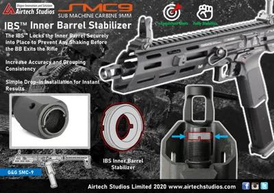 G&g SMC-9 IBS Inderløb Løbsstabilisator - Airtech Studios
