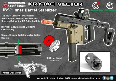 Kriss Vector IBS Inderløb Løbsstabilisator - Airtech Studios