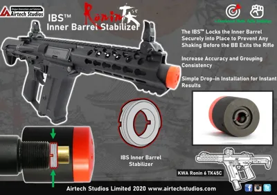 KWA Ronin 6 PDW & TK45 IBS Inderløb Løbsstabilisator - Airtech Studios