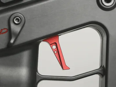 Kriss Vector Speed Flat Trigger Blade, Rød - Airtech Studios
