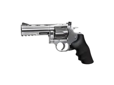 Dan Wesson 715 Revolver, 4" Sølv, GNB - CO2 - ASG
