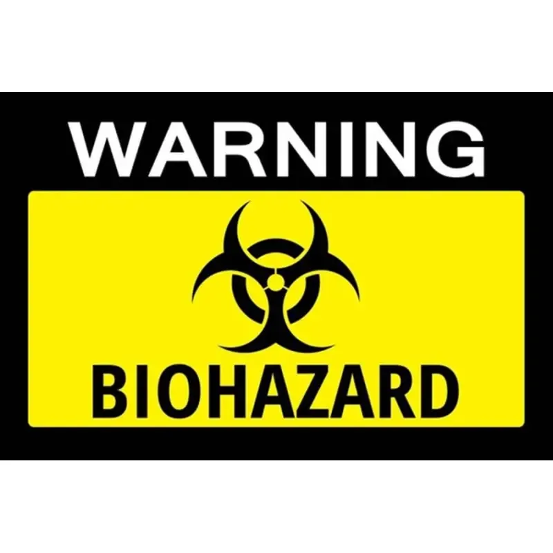 Warning Biohazard · Amarillo