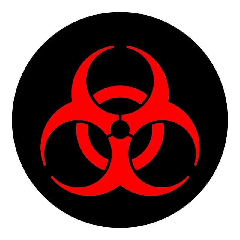 Biohazard · Rojo negro