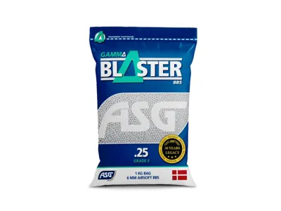 Gamma Blaster - 0,25 Gram 4000 Stk. Hvid - ASG