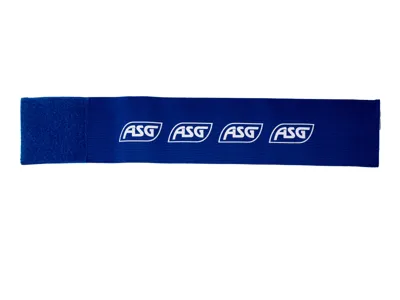 Hold Makeringsbånd Med Elastisk & Velcro, Blå - ASG