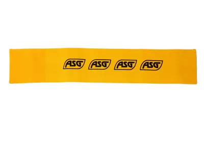 Hold Makeringsbånd Med Elastisk & Velcro, Gul - ASG
