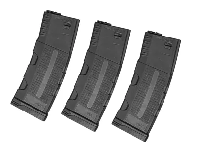 Hybrid Series H-15, 180 Skuds Magasin, Sort - ASG