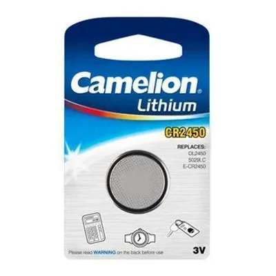 Batteri, Lithium CR2450, 3V - Camelion