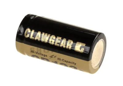Batteri, Lithium, CR123A, 3V, 1 Stk - Clawgear