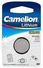 Batteri, Lithium, CR2430, 3V, 1 Stk - Camelion