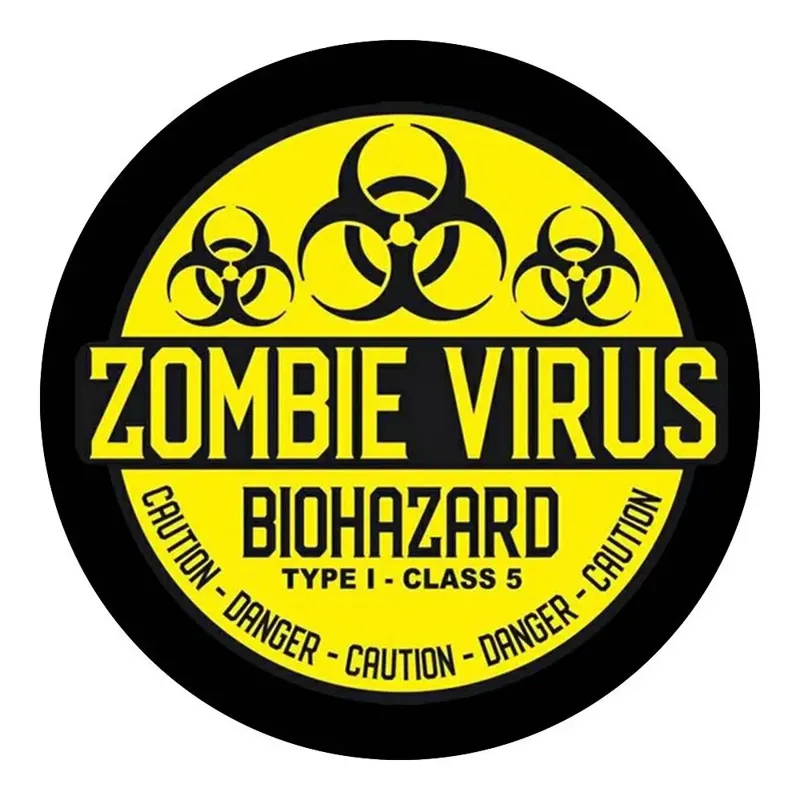 Zombie Virus Biohazard · Naranja