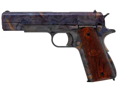 Auto Ordnance 1911 Marble & Wood, Full Metal, - Gas - Cybergun