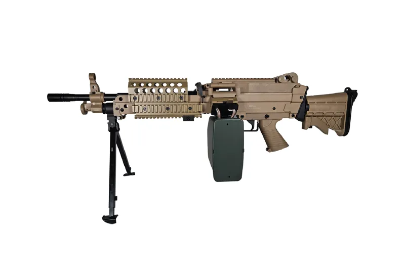 Cybergun FN MK46, MOSFET · Tan / FDE