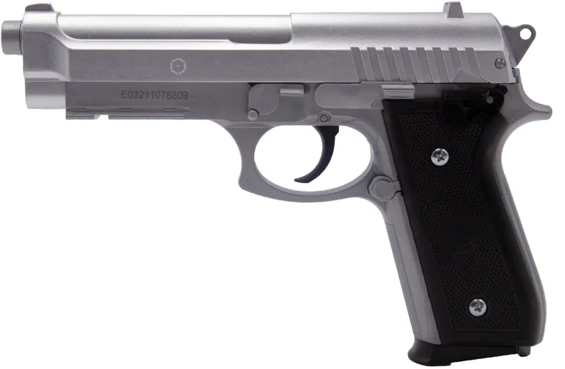 Cybergun PT92, Sølv, Metalslæde