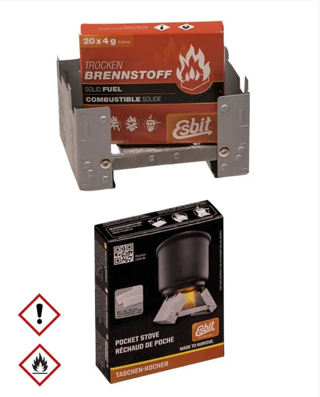 Mil-Tec ® Cooker Med Brændstof