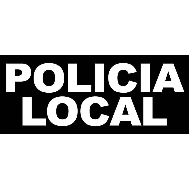 Policía Local Nametape