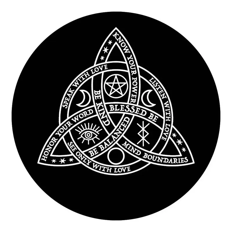 Triquetra · Negro