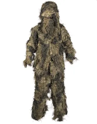 Ghillie Suit Â²ANTI FIREâ² 4PC. BASIC W/L - Mil-Tec
