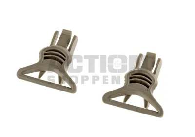 Goggle Swivel Clips 36mm Til Hjelm, Follage Grøn - FMA Airsoft