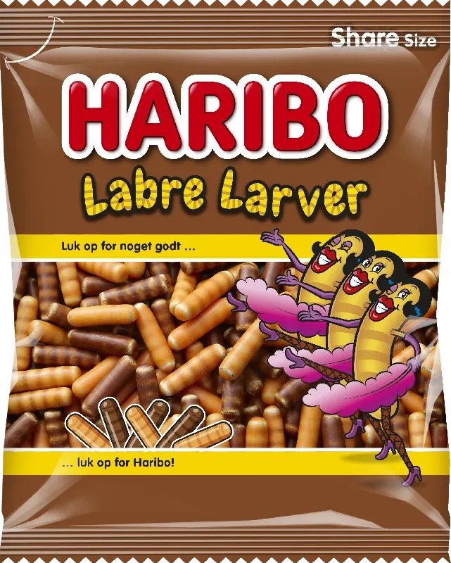 Haribo Labre Larver 120g