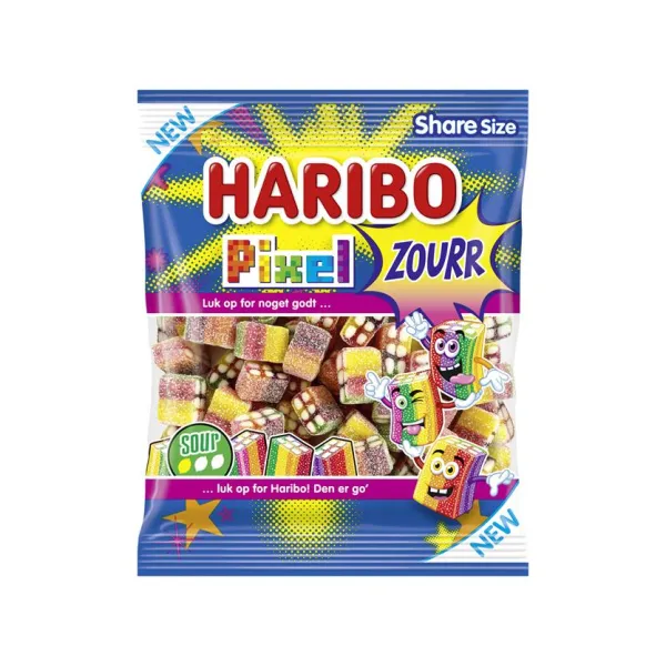Haribo Pixel Zourr 120g