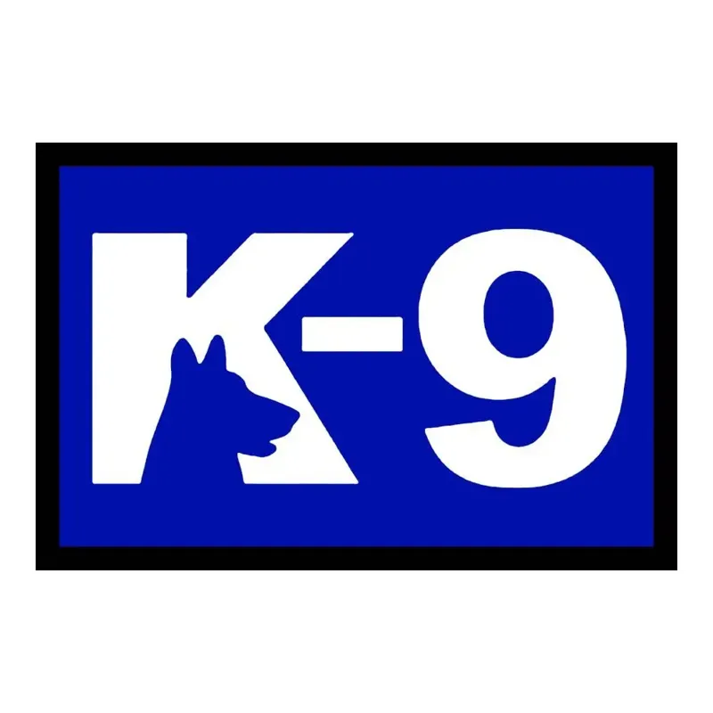 K-9 Azul y Blanco