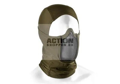 Mk.III Steel Half Face Mask, Grøn - Invader Gear