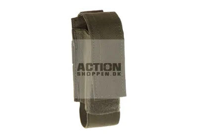 MOLLE Pouch, Single 40mm Grenade Pouch, Grøn - Invader Gear