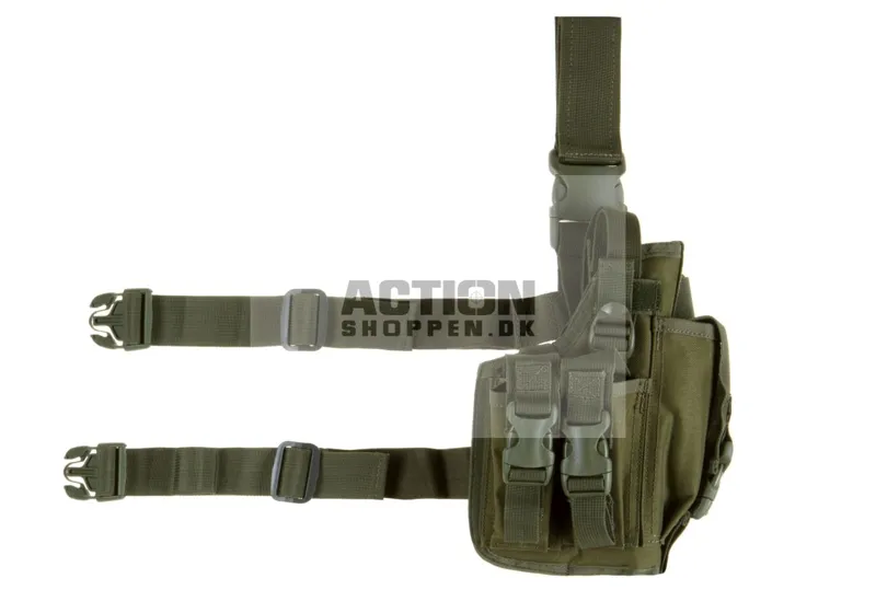 Invader Gear SOF Lår/Bæltehylster, Højre, Grøn · Verde / OD