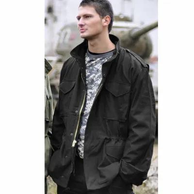 Jakke Sort, M65 Nyco Teesar®, Str. M - XXL - Mil-Tec