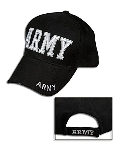 Mil-Tec Kasket, ARMY, Sort