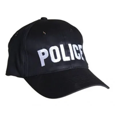 Kasket, Police, Sort - Mil-Tec